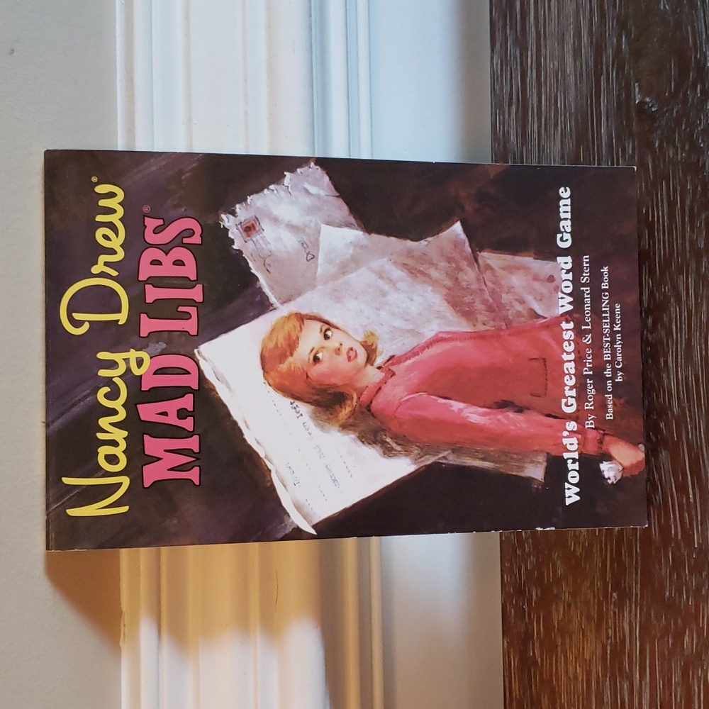 COPY - Rare! 2005 Nancy Drew Mad Libs! No longer printed.